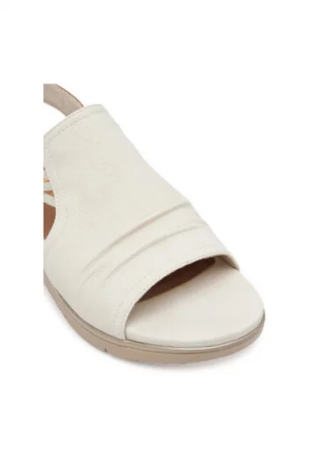 Дамски сандали - 8-28271-44 400 - Jana - Екокожа - Бежов