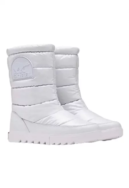 Дамски зимни ботуши  Joan Естествена кожа/Дунапрен Бели