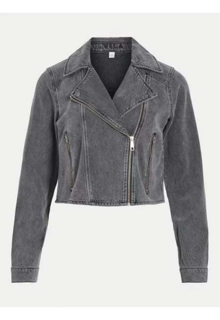 Дамско яке -  304932014 - Лиосел/Полиестер - Сив - Сив