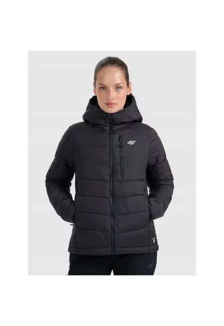 Дамско яке за преходи  Primaloft Silver ultralight черно - Черен