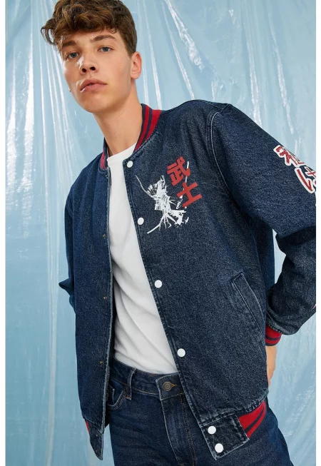 Дънково яке бомбър