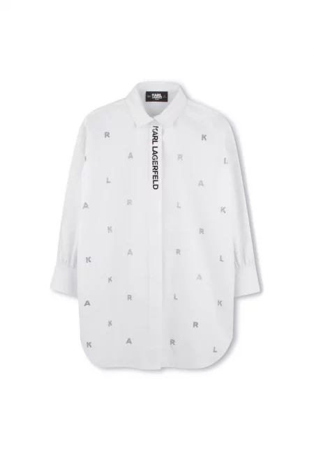 Детска рокля Karl Lagerfeld за момичета