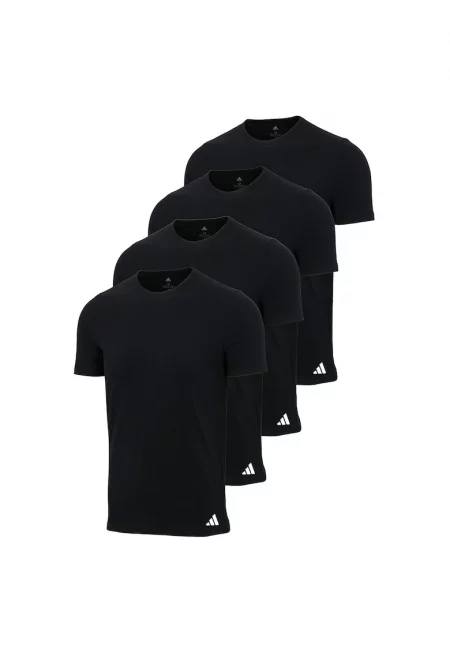 Домашна тениска - 4 броя - Черен