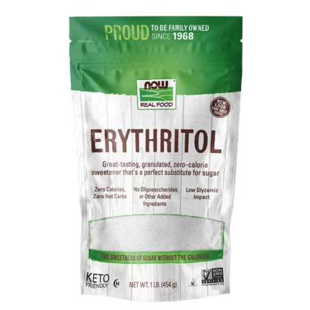Еритритол – Натурален заместител на захарта без калории, 454 g