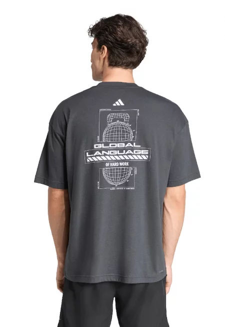 Фитнес тениска с графика