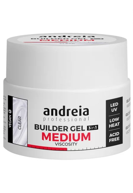 Гел за изграждане на нокти Medium - Прозрачен - 42 гр