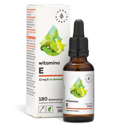 Грижа за косата, кожата и ноктите - Витамин Е, 30 ml капки
