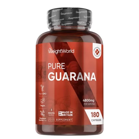 Гуарана – При умора и бавен метаболизъм, 240 mg, 180 капсули
