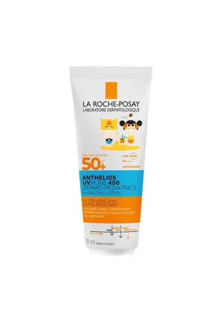 Хидратиращ лосион със слънцезащита за деца - лице и тяло SPF 50+ Eco-Tube La Roche Posay..