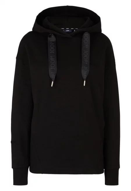 Худи Tasta с джоб кенгуру - Черен