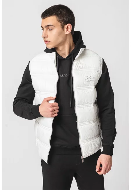 Капитониран елек с цип