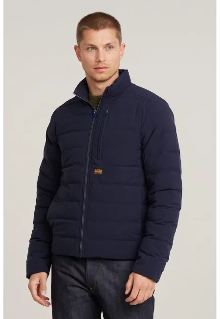 Капитонирано зимно яке Foundation - Тъмносин