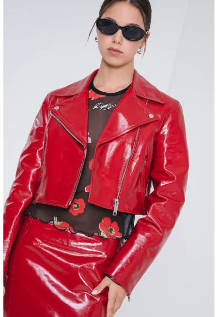 Късо яке с цип