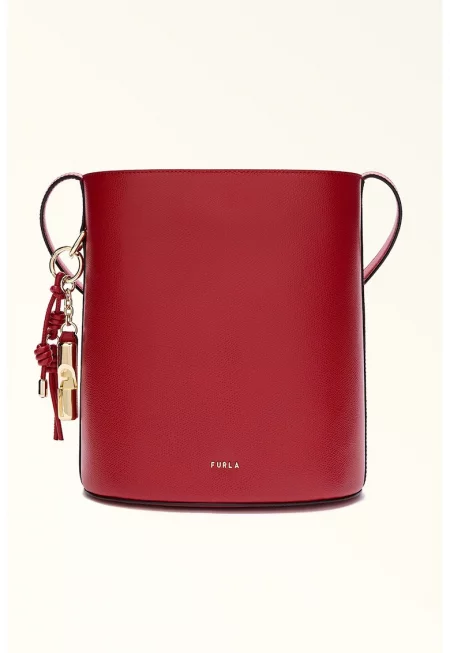 Кожена чанта с лого