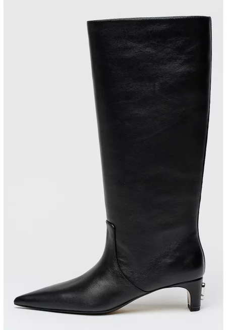 Кожени ботуши до коляното The Mel