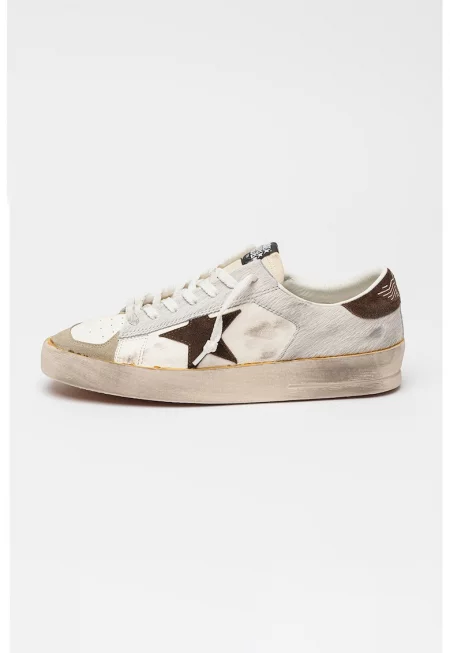 Кожени спортни обувки Stardan с велур