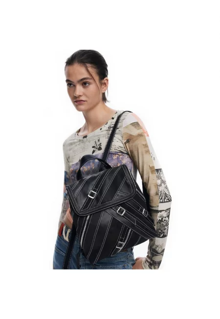 Малка чанта за телефон -  серия Half logo Milton Piedra