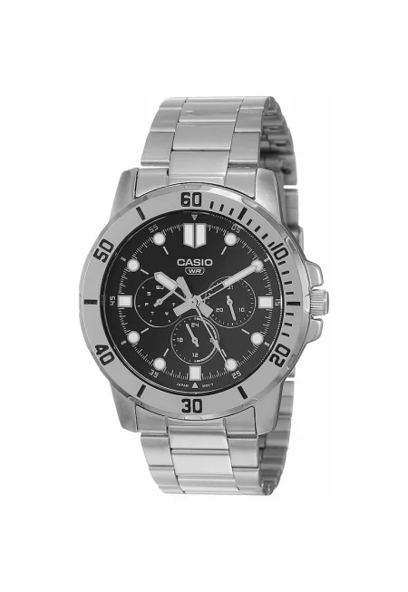 Мъжки часовник  MTP-VD300D-1E - сребрист