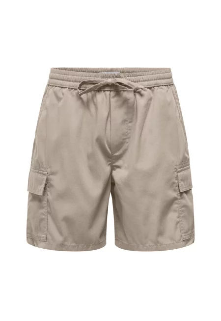 Мъжки спортни къси панталони  Sons - 22034462 - Памук/Полиестер - 54697