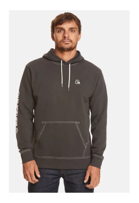 Мъжки суичър -  8031 - Памук - Черен