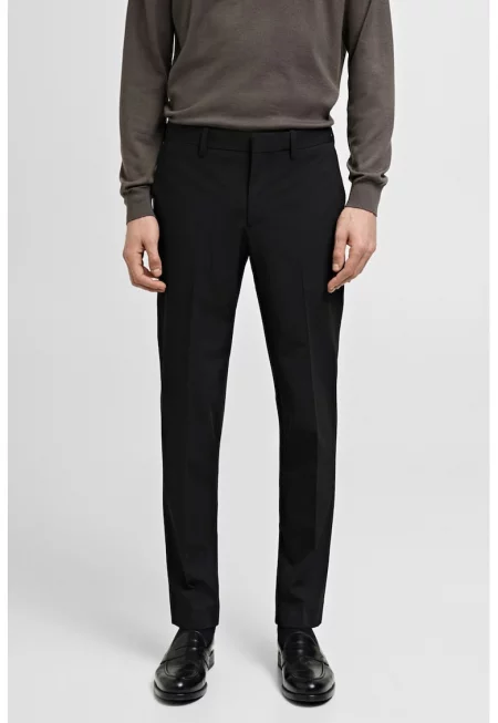 Панталон с джобове - Черен