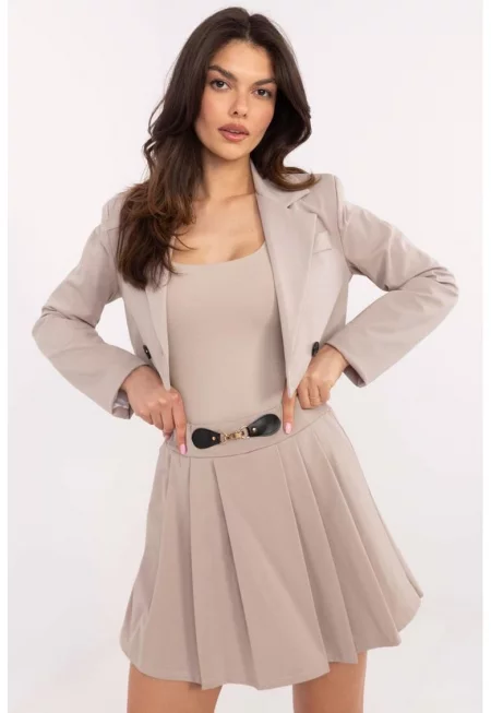 Pleated Design Skort