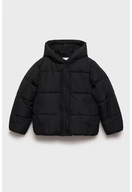 Подплатено зимно яке с качулка