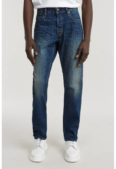 Прави дънки Mosa - Тъмносин