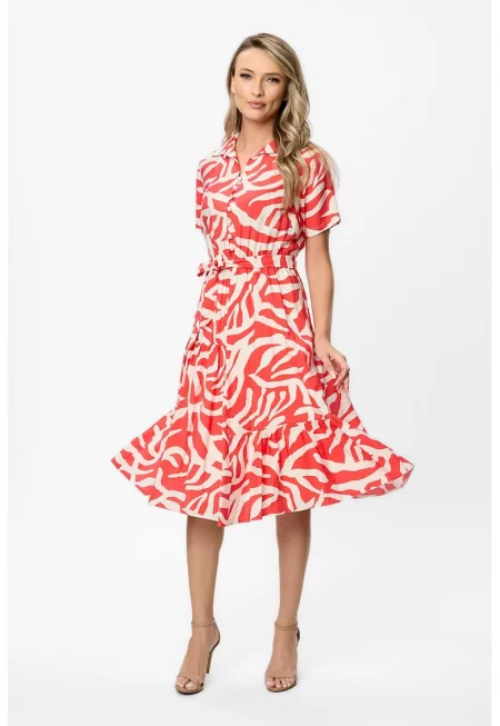 Рокля Ellia с десен