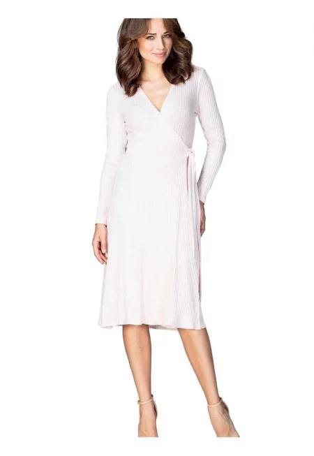 Рокля - Ленитиф - Вискоза/Полиестер - Розово