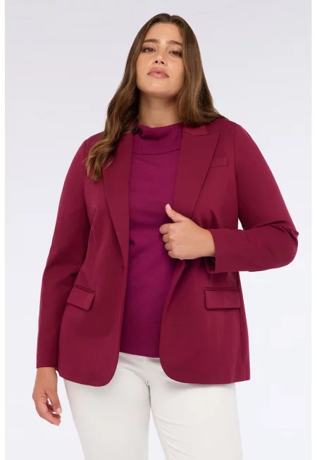 Сако с джобове с капаче