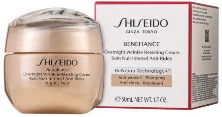 Shiseido Benefiance Overnight Wrinkle Resisting Cream Нощен крем против бръчки