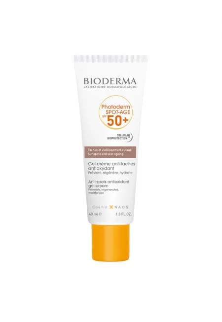 Слънцезащитен гел-крем против пигментни петна  Photoderm Spot-Age SPF 50+ - 40 мл