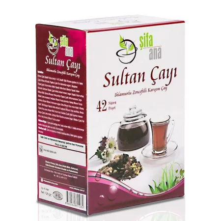 Султан чай (Билков чай с липа и джинджифил) – При настинка и за силен имунитет, 42 пакетчета