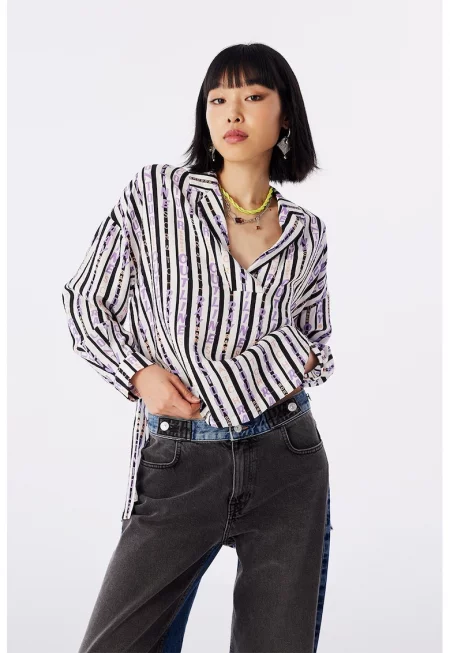 Туника с асиметричен подгъв