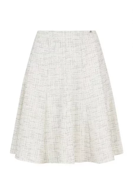 Твидова пола с апликирани пайети