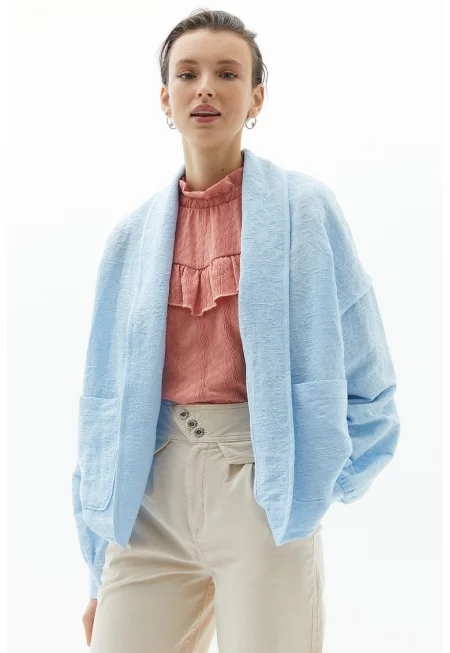 Уголемено яке с уголемени джобове