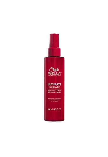 Възстановяващ и защитен крем без измиване Wella Professionals Ultimate Repair Protective Leave-In - с AHA и Омега 9 - Зза увредена коса - Стъпка 4 - 140 мл