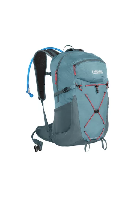 Women's Fourteener™ 24 Hydration Hiking Pack with Crux® Backpack - Smoke Blue/Fiery Coral