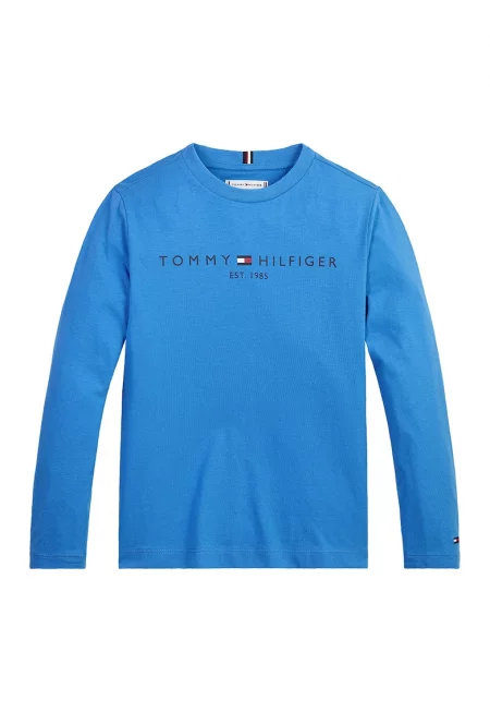 Блуза от органичен памук с лого