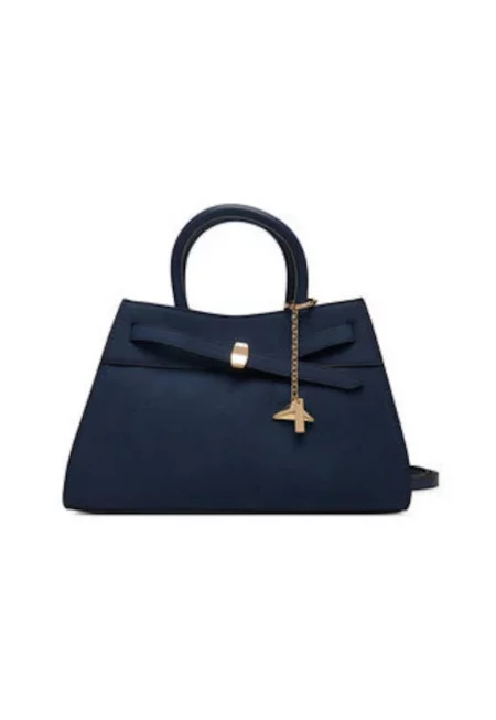 Чанта за рамо VASILIA с отделяща се презрамка и аксесоар