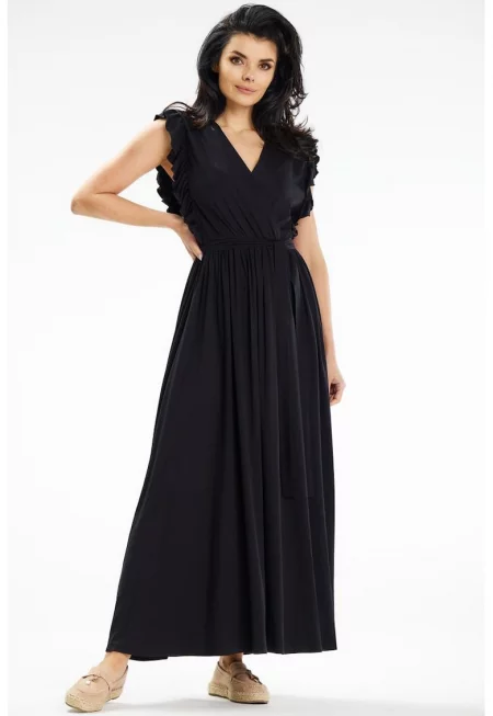 Дълга рокля без ръкави A638