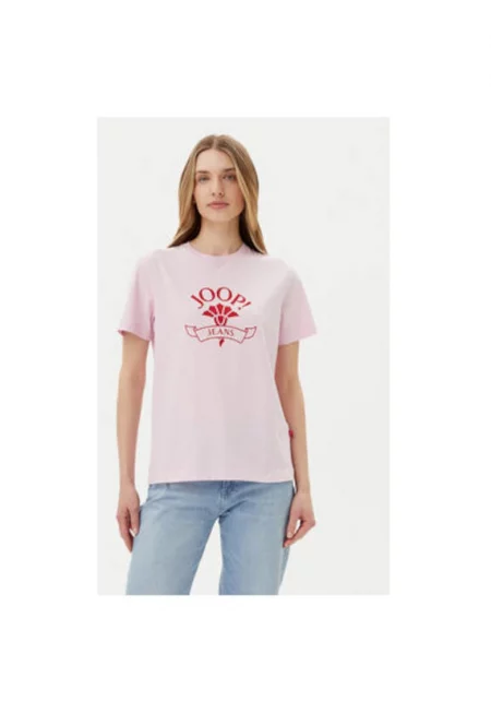 Дамска тениска  10019318 30046273 - Памук - Розов