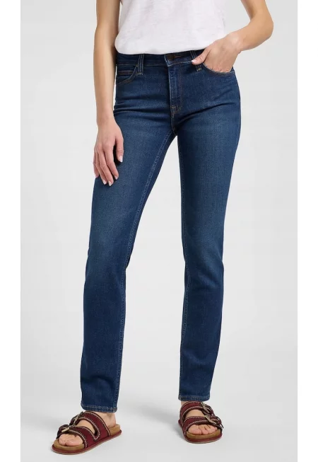 Дамски дънки 112365083 -  Памук - Син - Slim fit