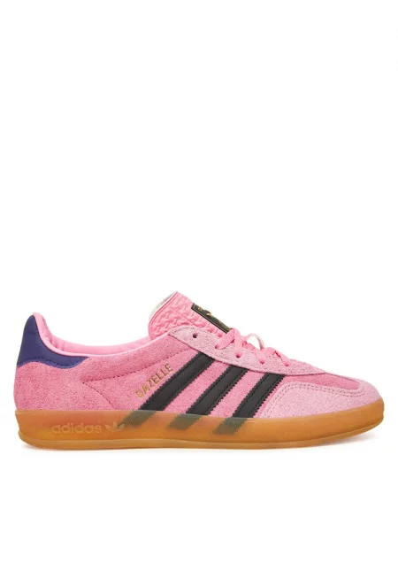 Дамски маратонки -  Gazelle Indoor - розови - естествена кожа -
