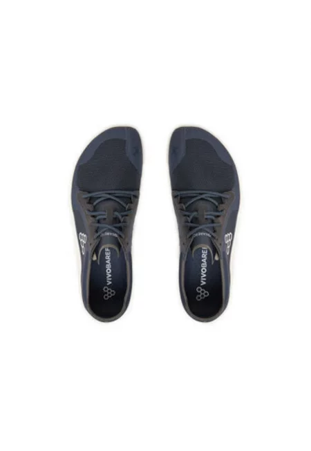 Дамски спортни обувки - 209574 -  Текстил - Тъмносин