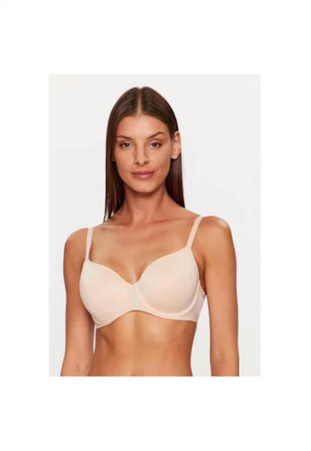 Дамски сутиен -  303475543 - Полиамид/Еластан - Бежов