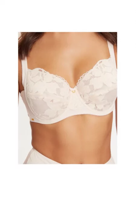 Дамски сутиен -  304525032 - Полиамид/Еластан - Бежов - Бежов