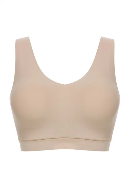 Дамско бюстие  C16A10 - Полиамид - Бежов