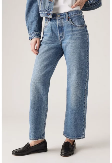 Дънки 501® 90's над глезена - Светлосин